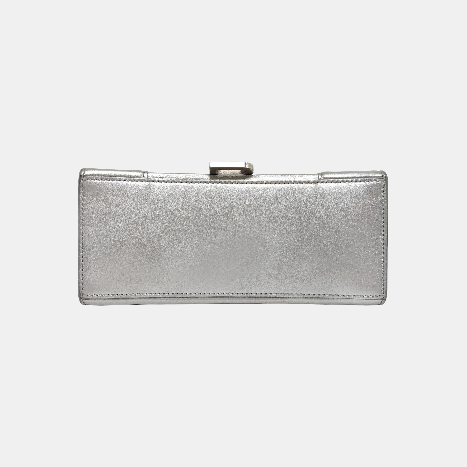 Hourglass S Calfskin Silver