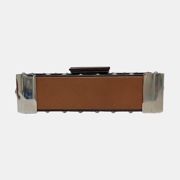 Baguette Trunk Calfskin Brown