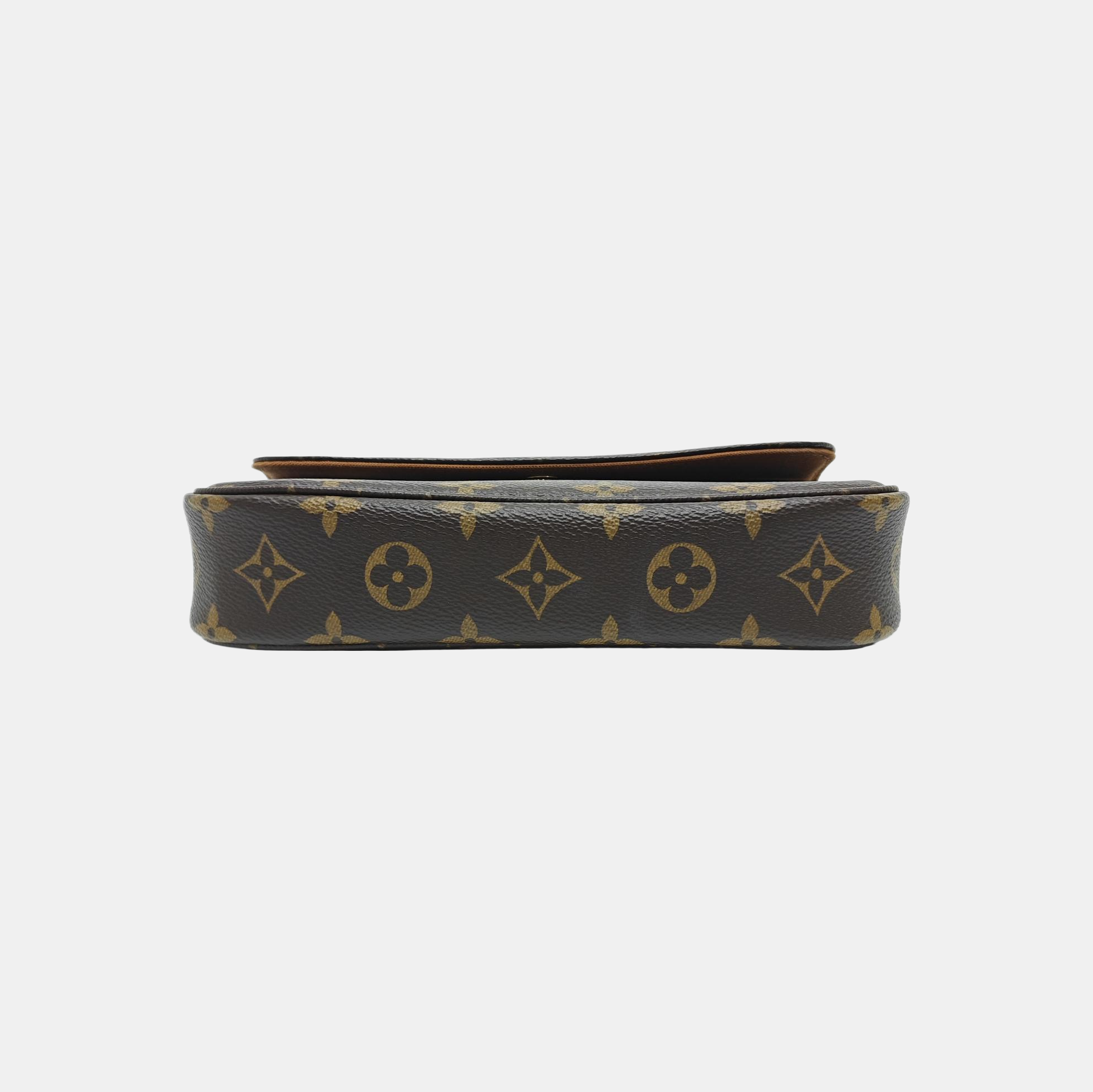 IVY Monogram Coated Canvas Brown
