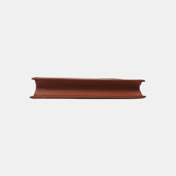 Calfskin Shoulder Bag Brown