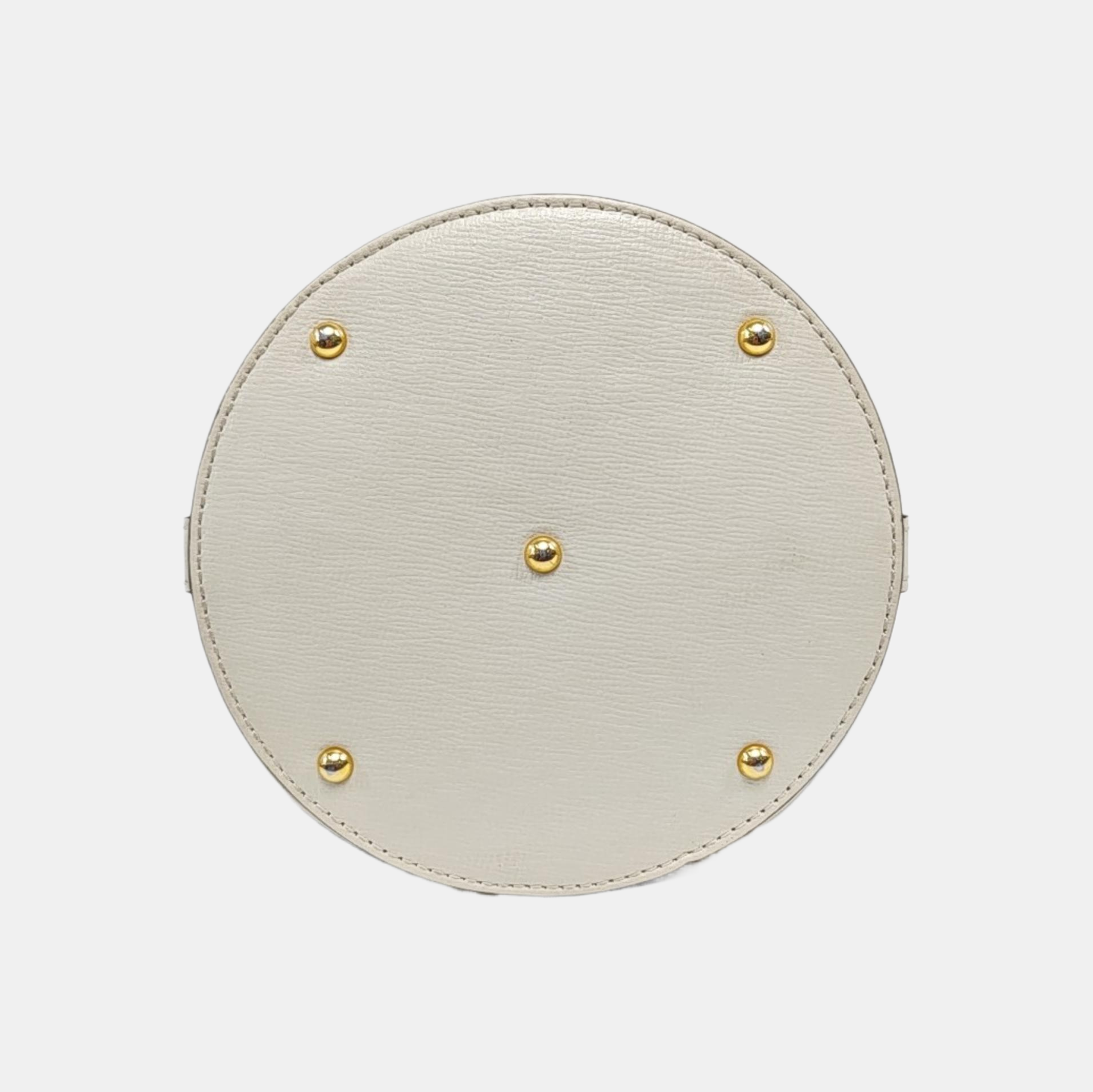 Horsebit 1955 Small Coated Canvas Beige