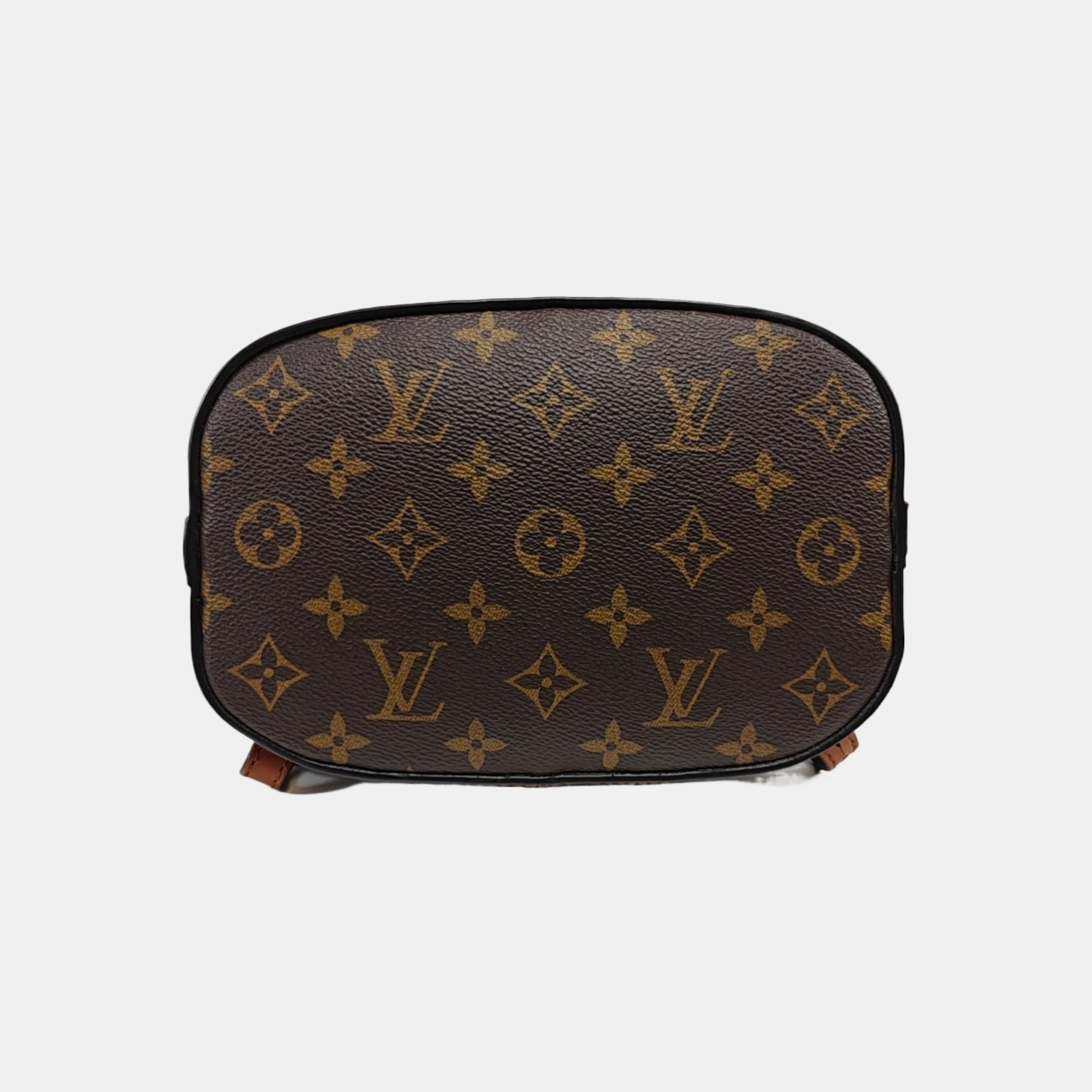 SPEEDY Nano Monogram lona revestida marrón