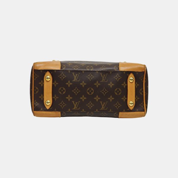 RETIRO NM Monogram Coated Canvas Brown