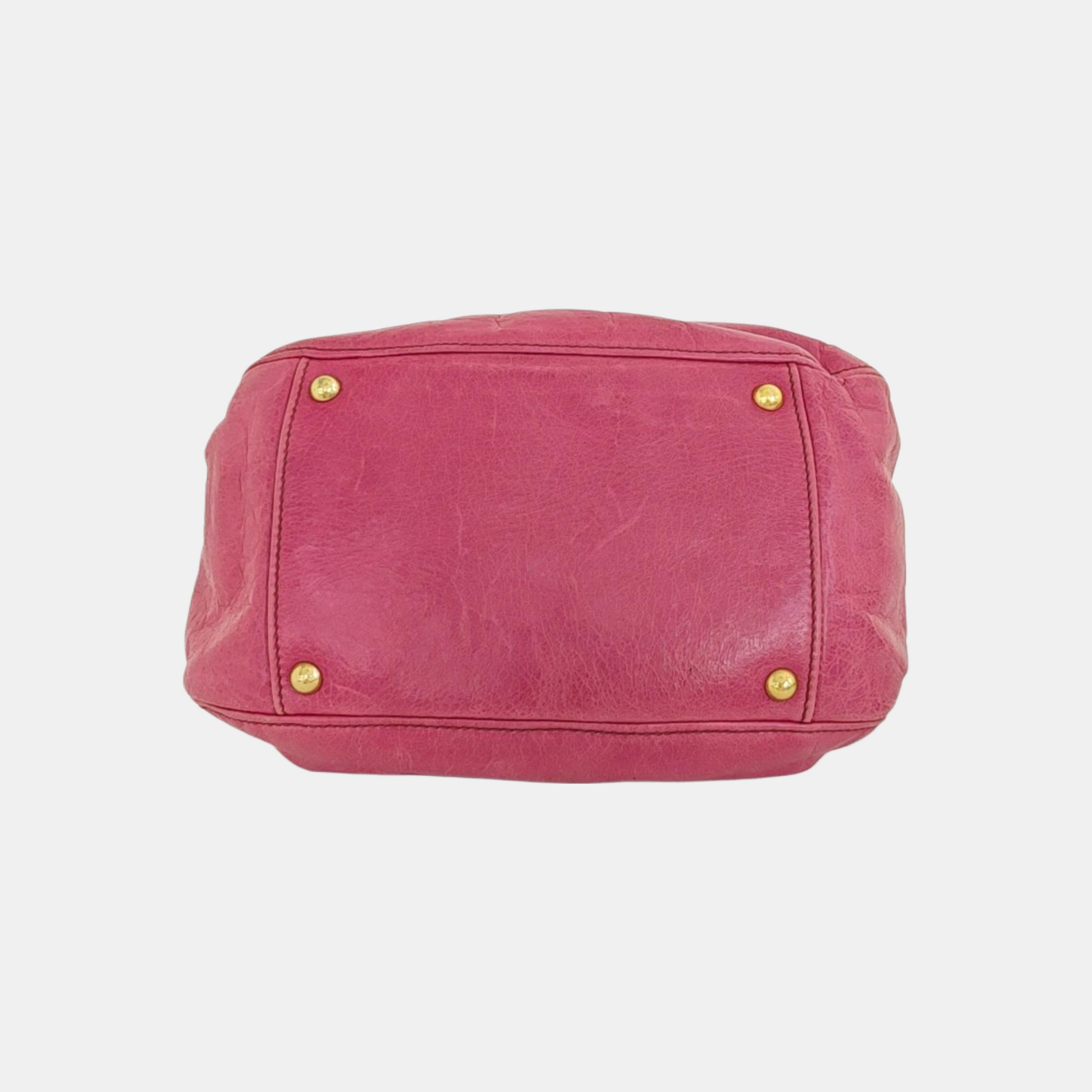 Miu Coffer Calfskin Red