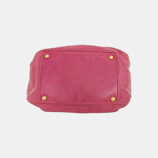 Miu Coffer Calfskin Red