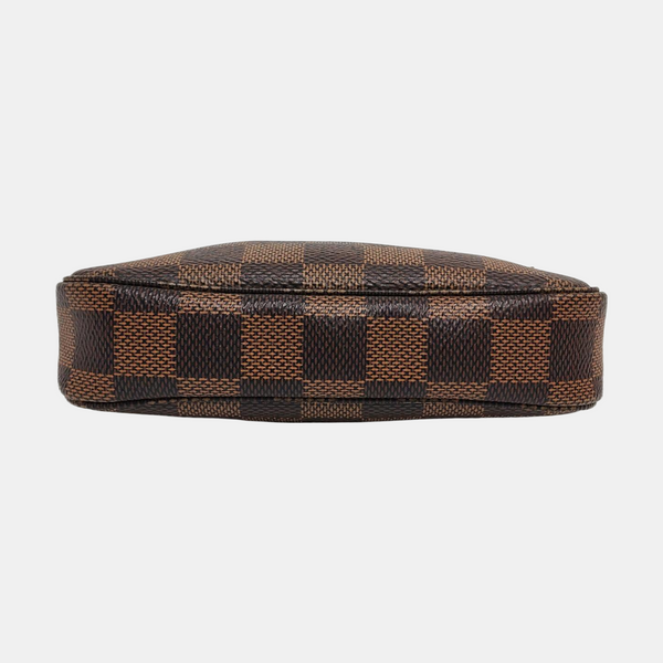 ACCESSOIRES Mini Damier Ebene Coated Canvas Brown