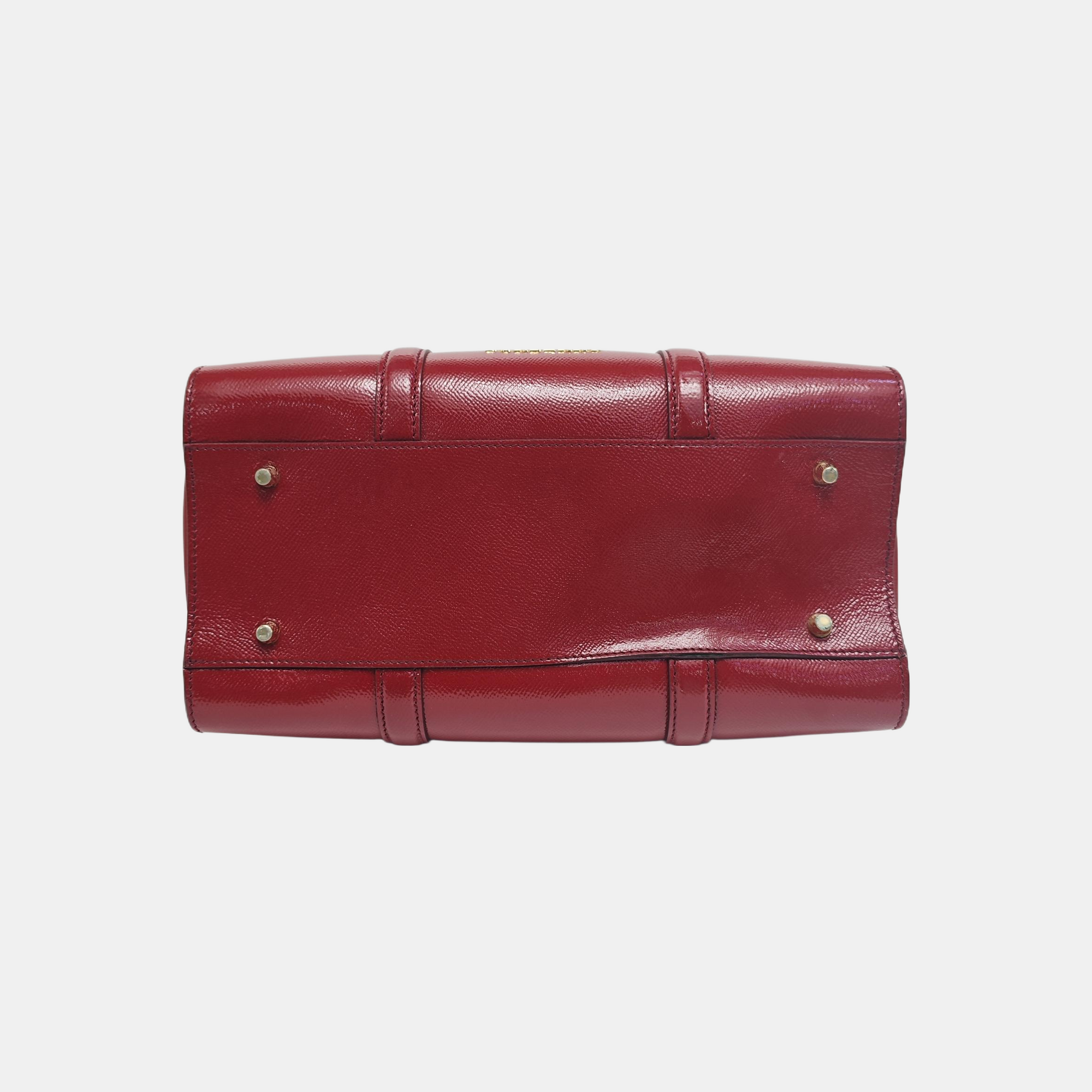 Dinton Calfskin Red