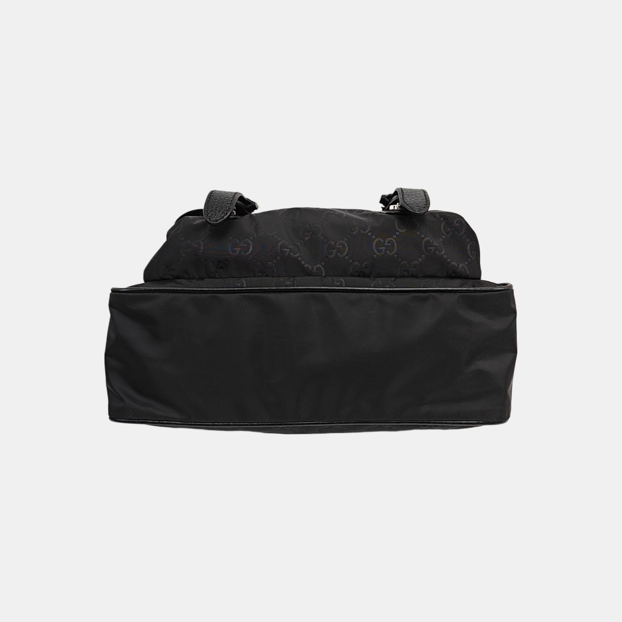 Messenger Monogram Fabric Black