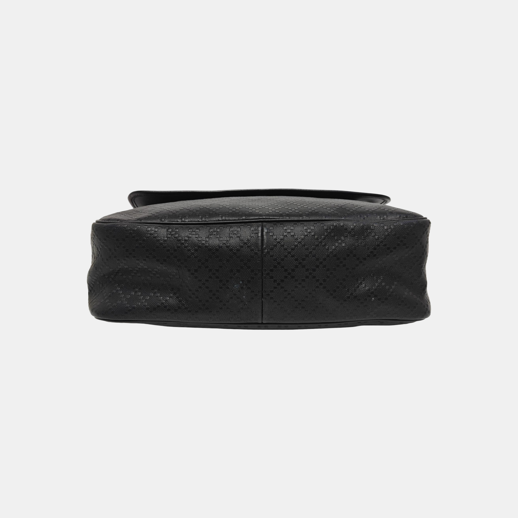 Calfskin Shoulder Bag Black