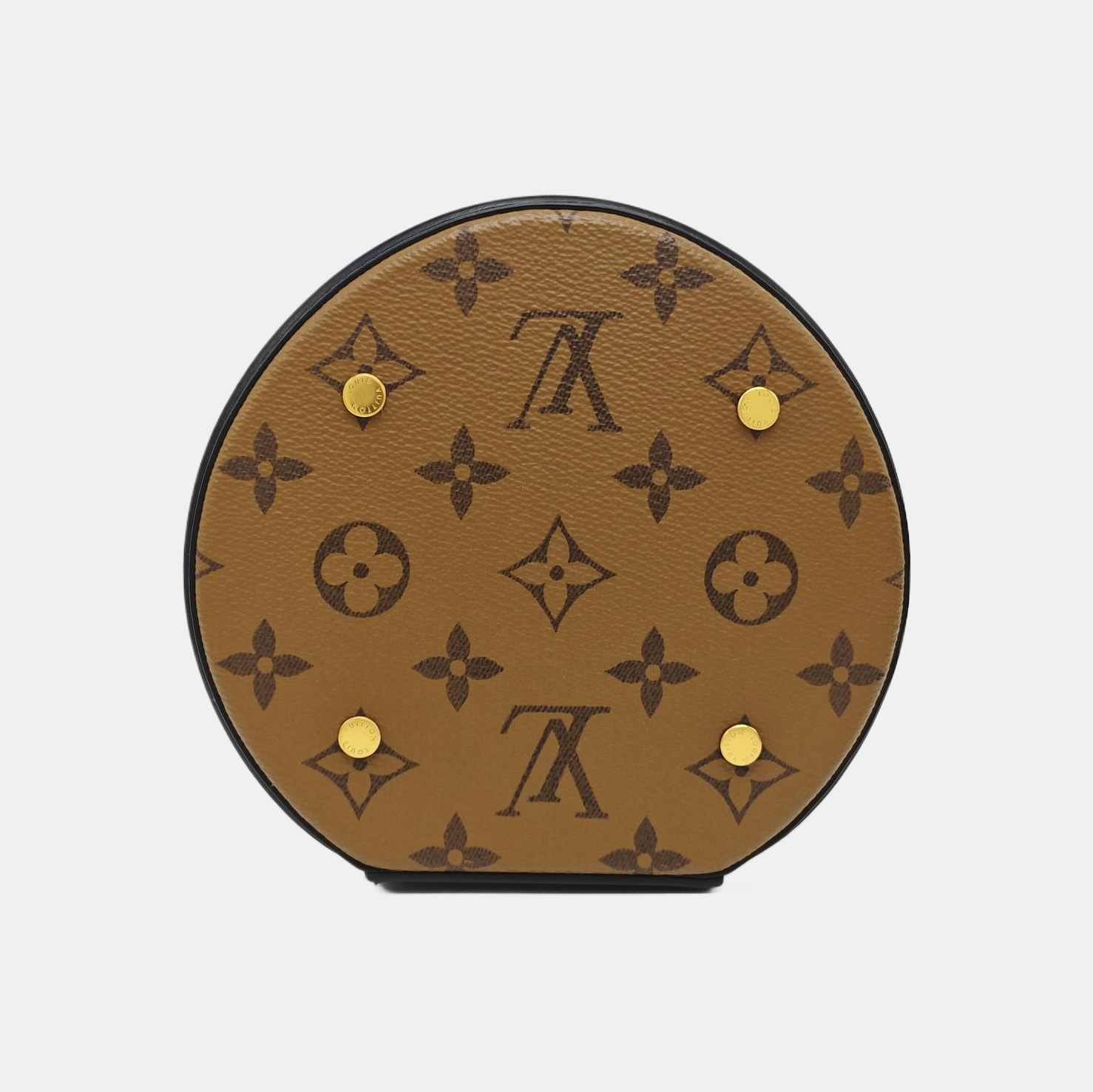 CANNES PM Monogram Coated Canvas Brown