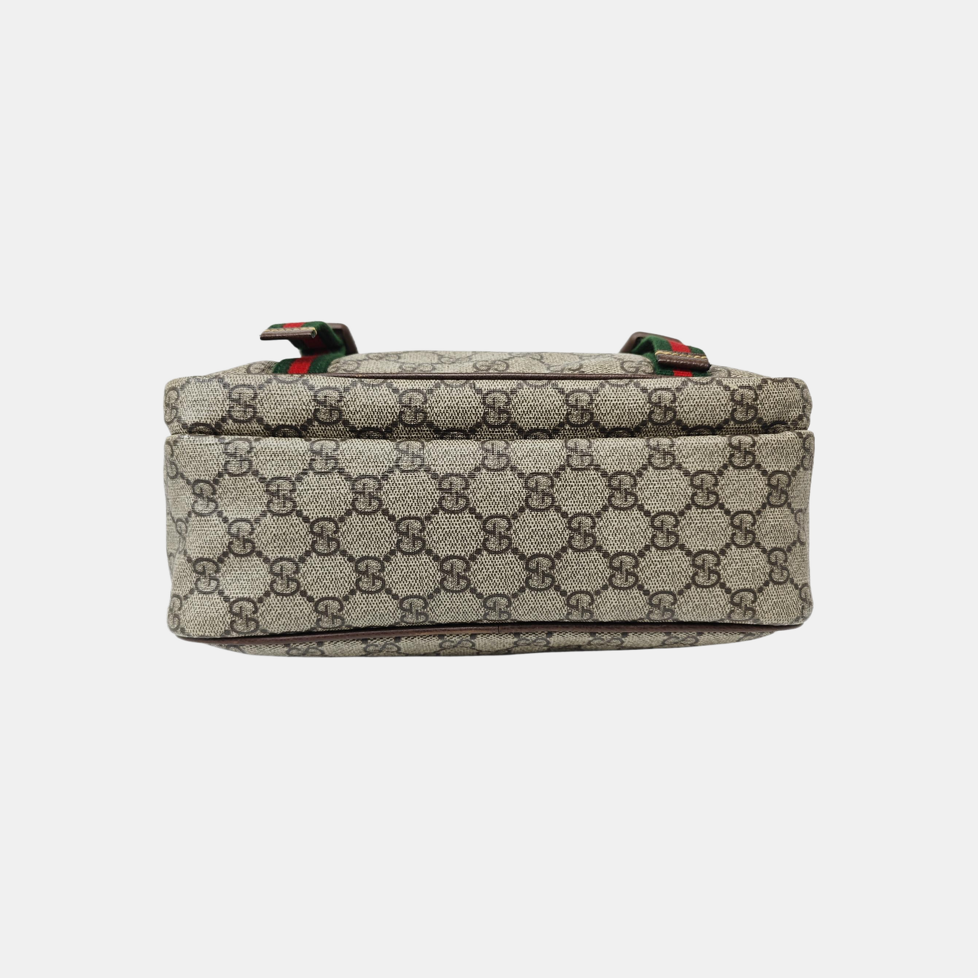 GG Supreme Monogram Coated Canvas Beige