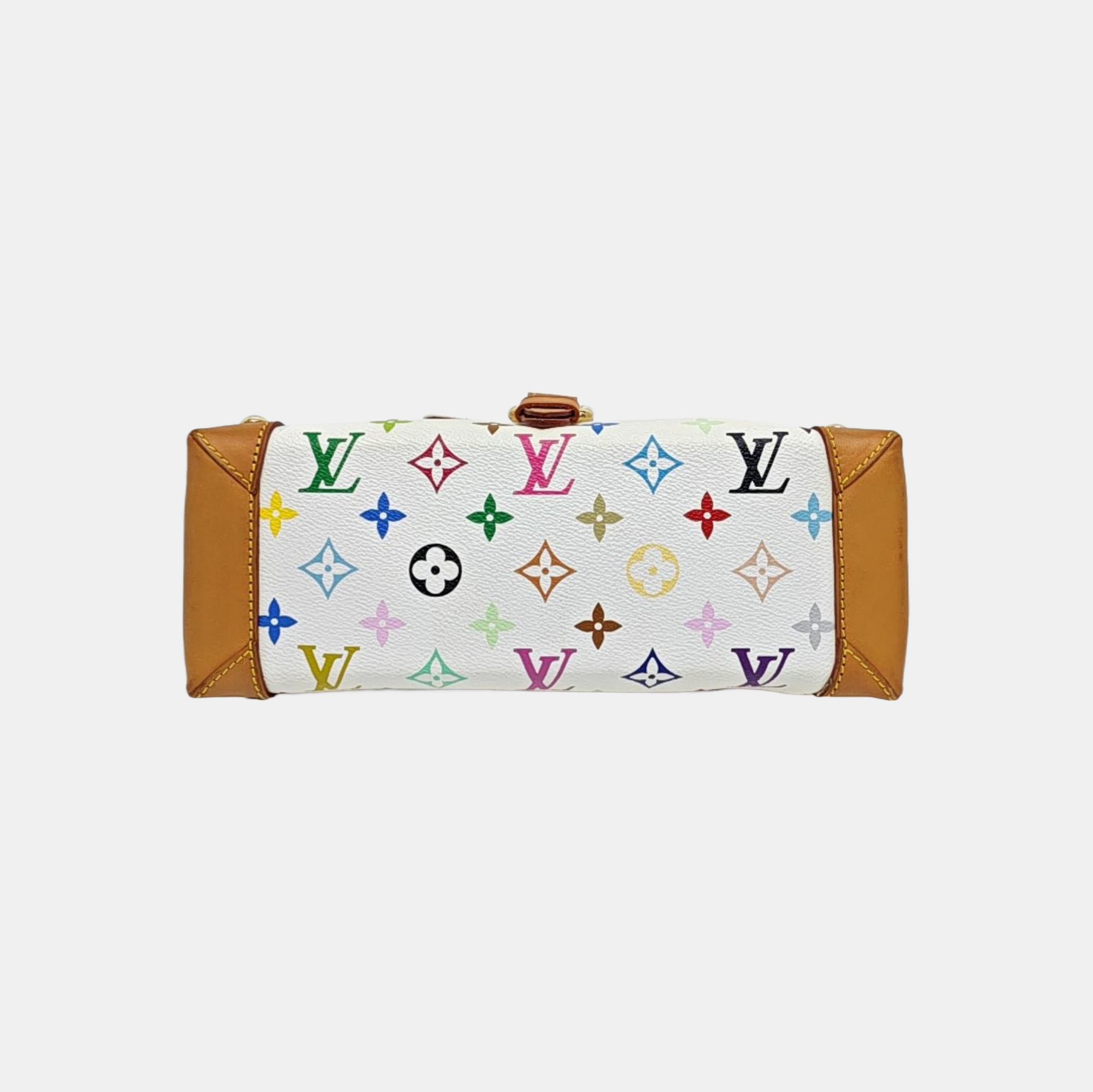 LV × TM ELIZA Monogram Coated Canvas White