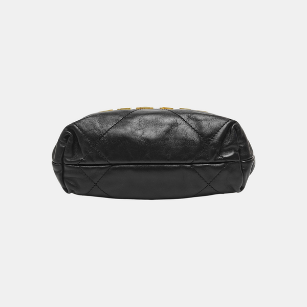 CHANEL 22 Mini Quilted Calfskin Black