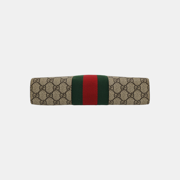 GG Supreme Monogram Coated Canvas Black