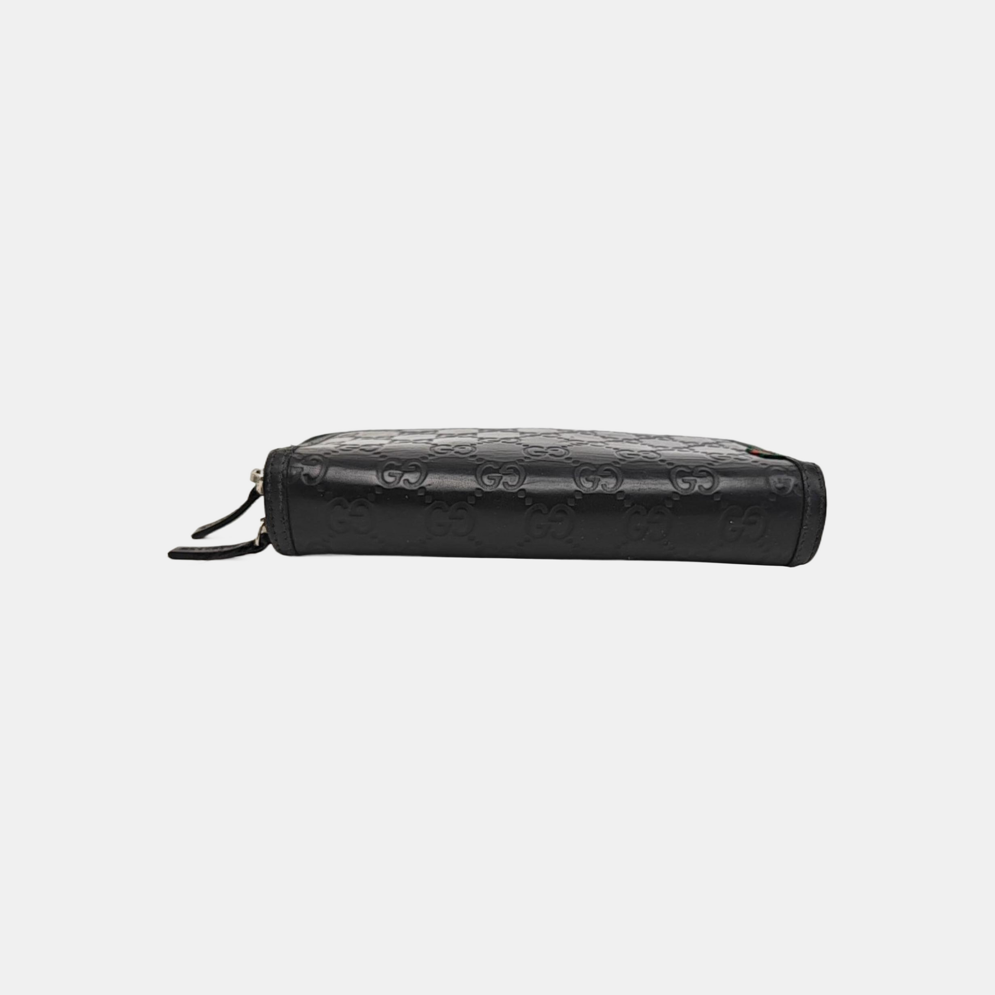 Monogram Calfskin Wallet Black