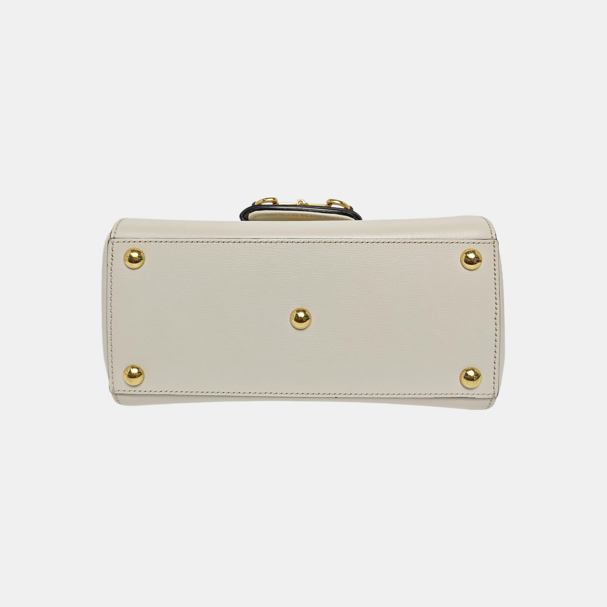 Horsebit 1955 Medium Calfskin White