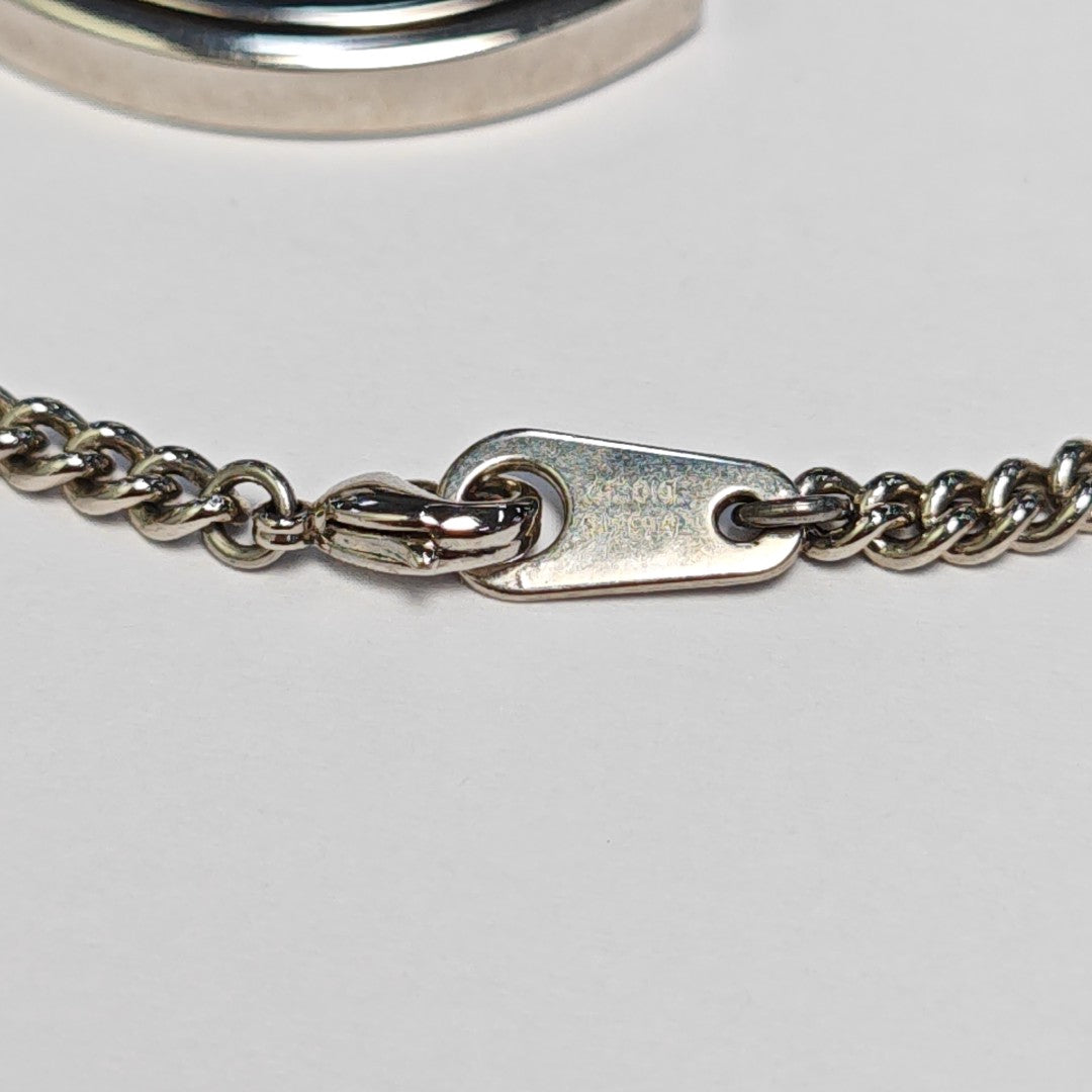 MONOGRAM ECLIPSE Metal Silver Necklace