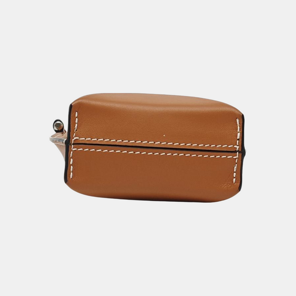Calfskin Shoulder Bag Brown