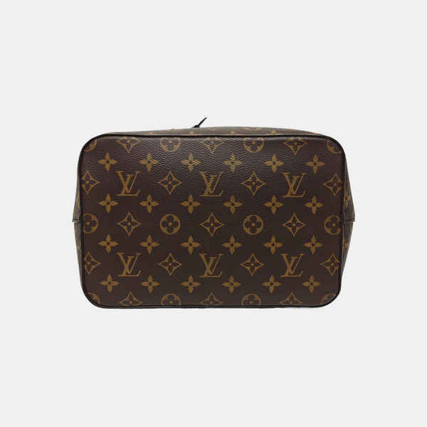 NÉONOÉ MM Monogram Coated Canvas Brown