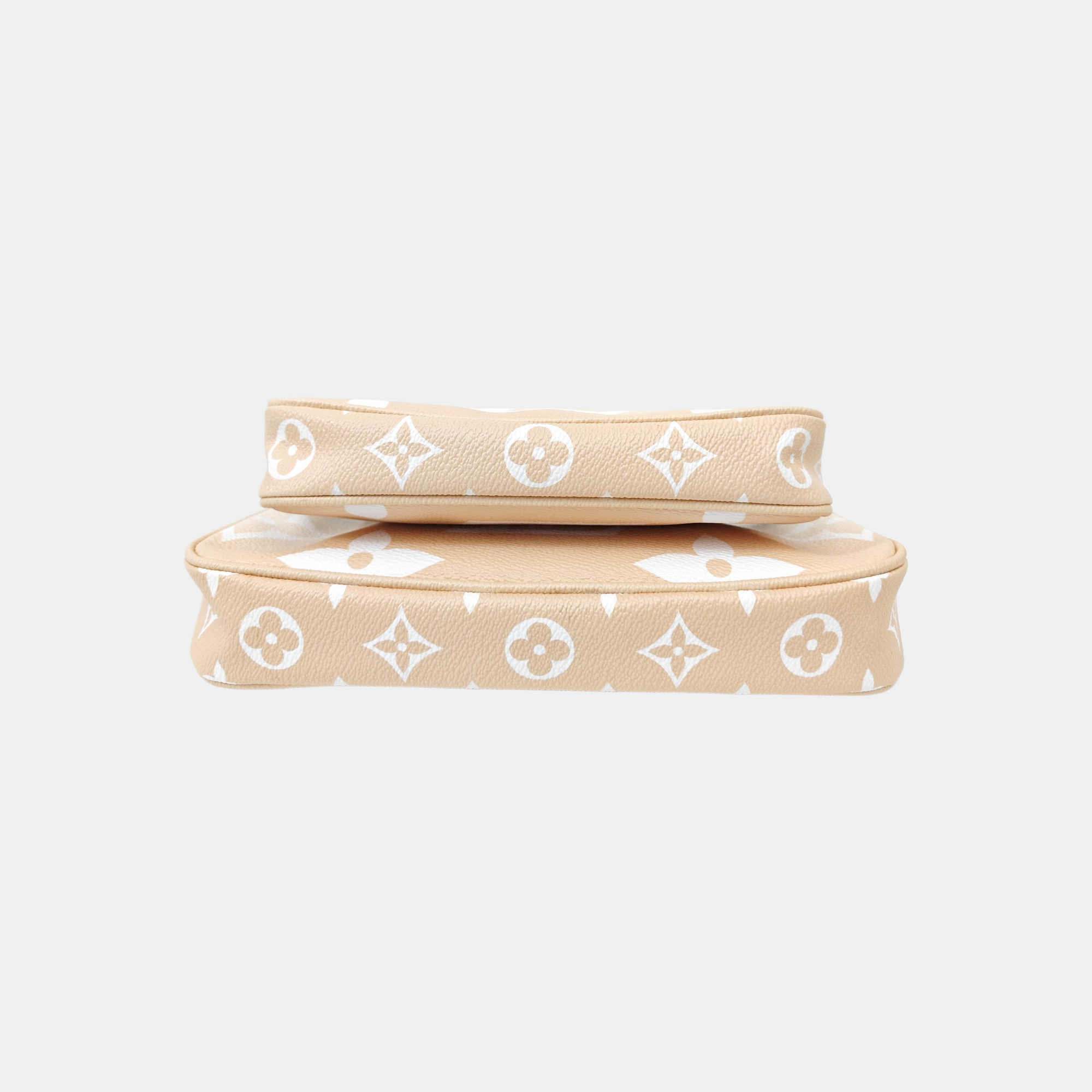 MULTI Monogram Coated Canvas Beige