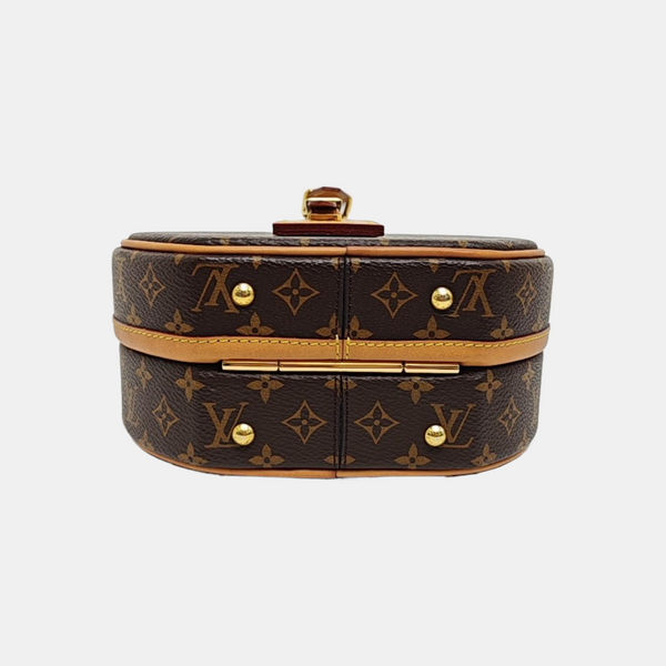 BOITE CHAPEAU PM Monogram Coated Canvas Brown