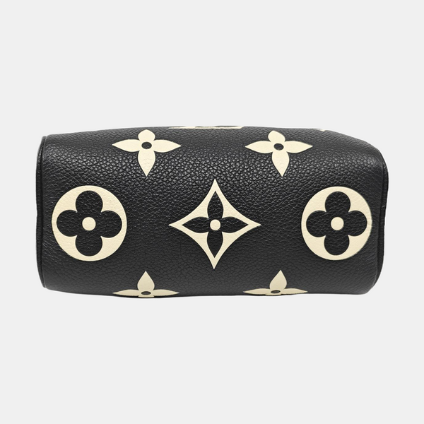 SPEEDY Nano Monogram Calfskin Black