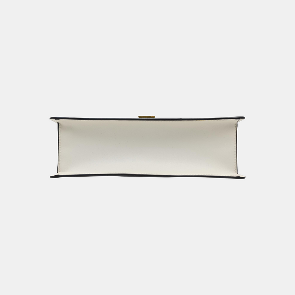 Sylvie Small Calfskin White