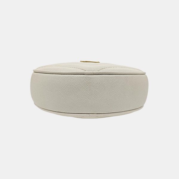 VINYLE Quilted Calfskin White