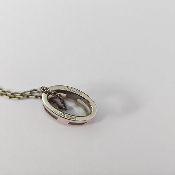 Pop H Metal Silver Necklace