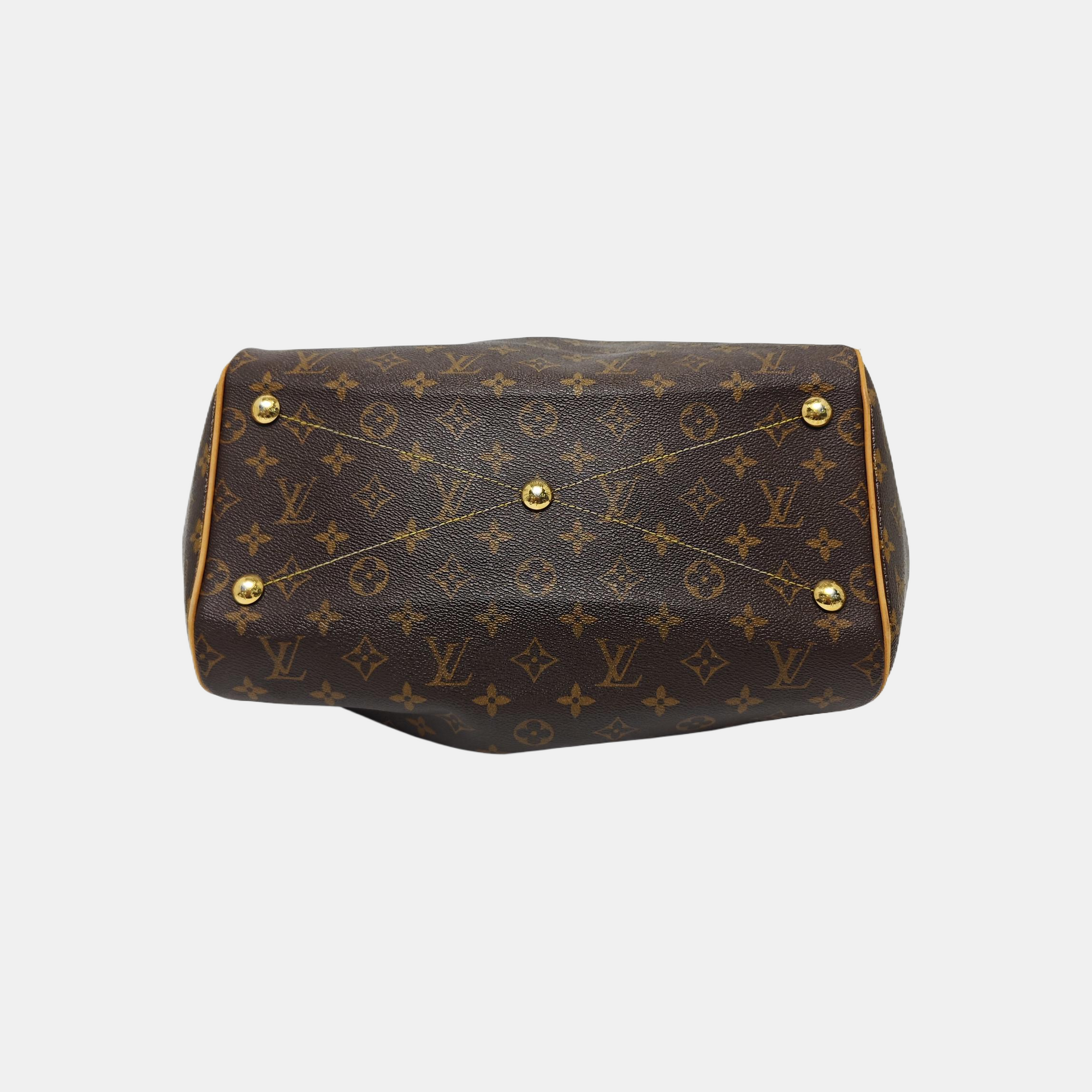 TIVOLI GM Monogram Coated Canvas Brown