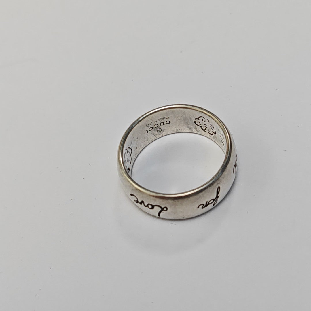 Blind For Love 925 Sterling Silver Ring EU 63