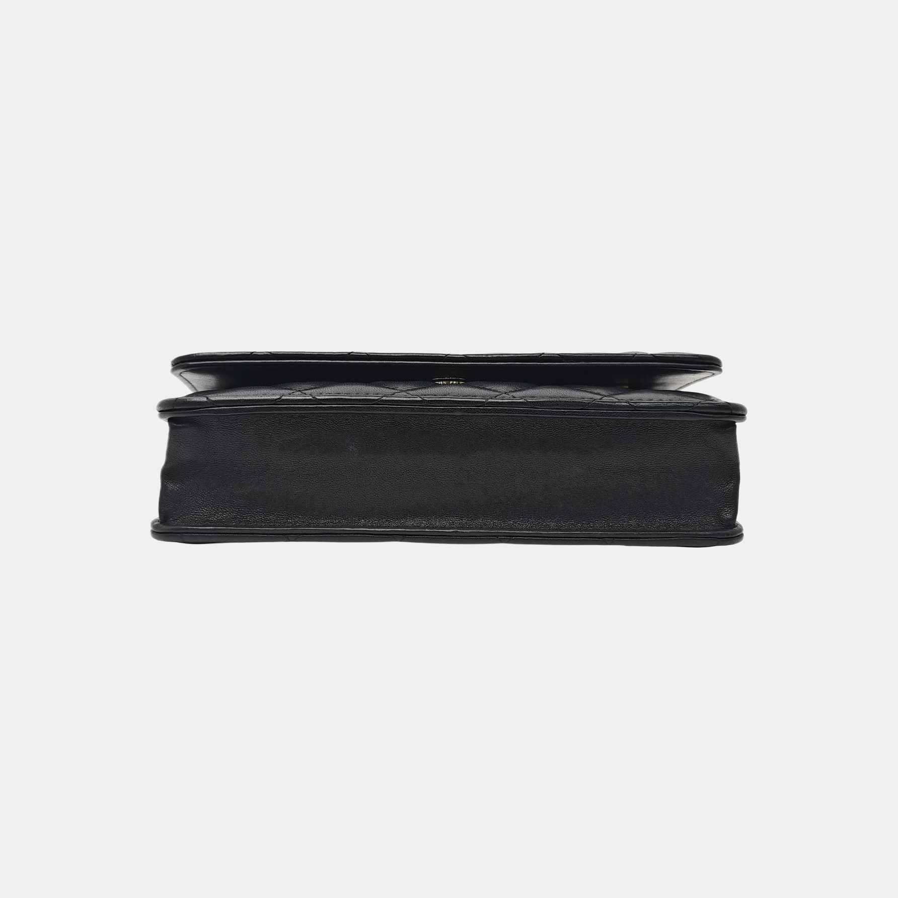 WOC Quilted Lambskin Black