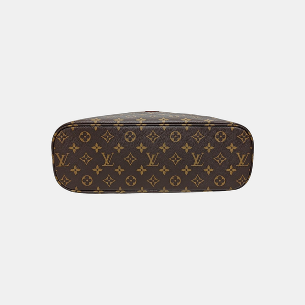 Line Up Monogram Coated Canvas Brown