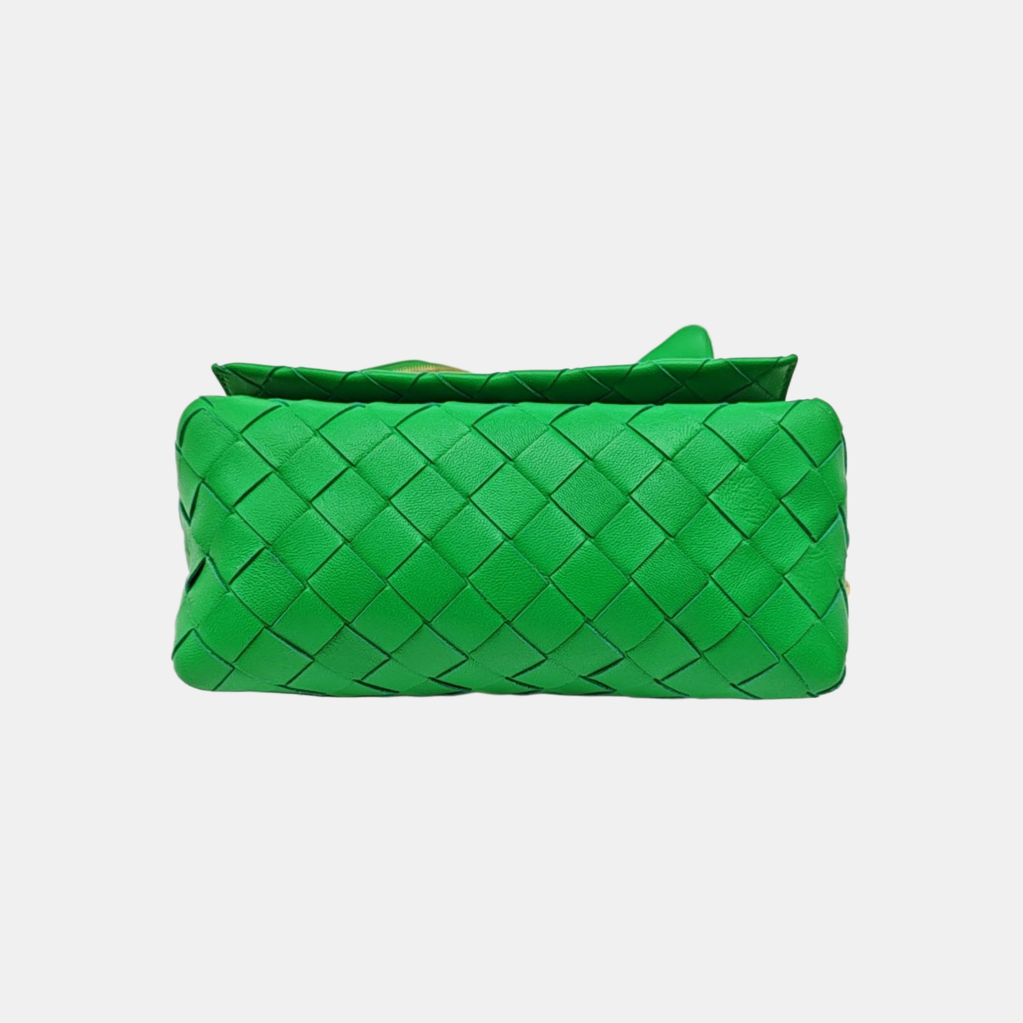 Lambskin Shoulder Bag Green