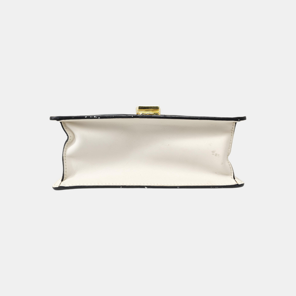 Sylvie Mini Calfskin White
