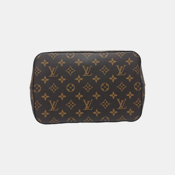 NÉONOÉ MM Monogram Coated Canvas Brown