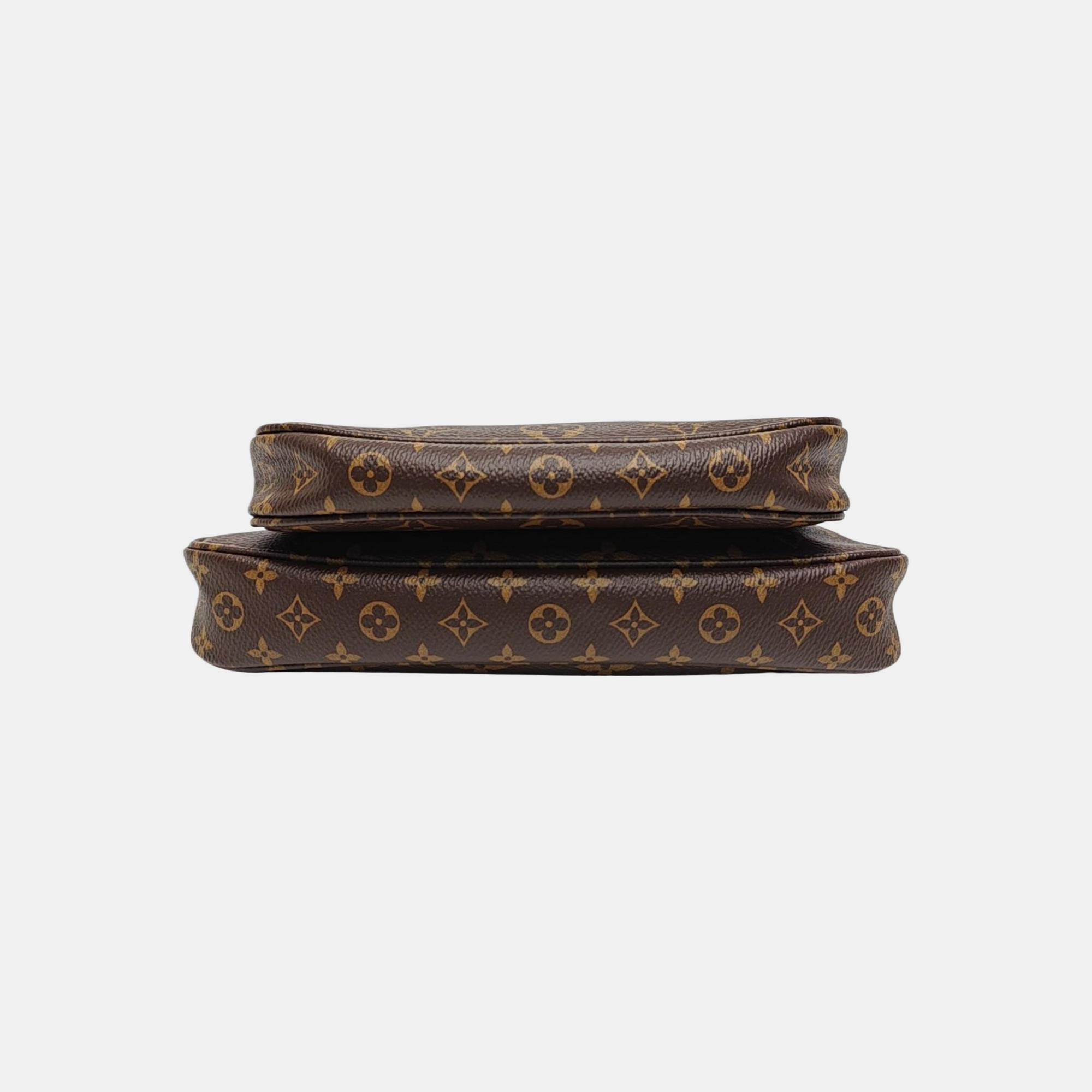 MULTI Monogram Coated Canvas Brown