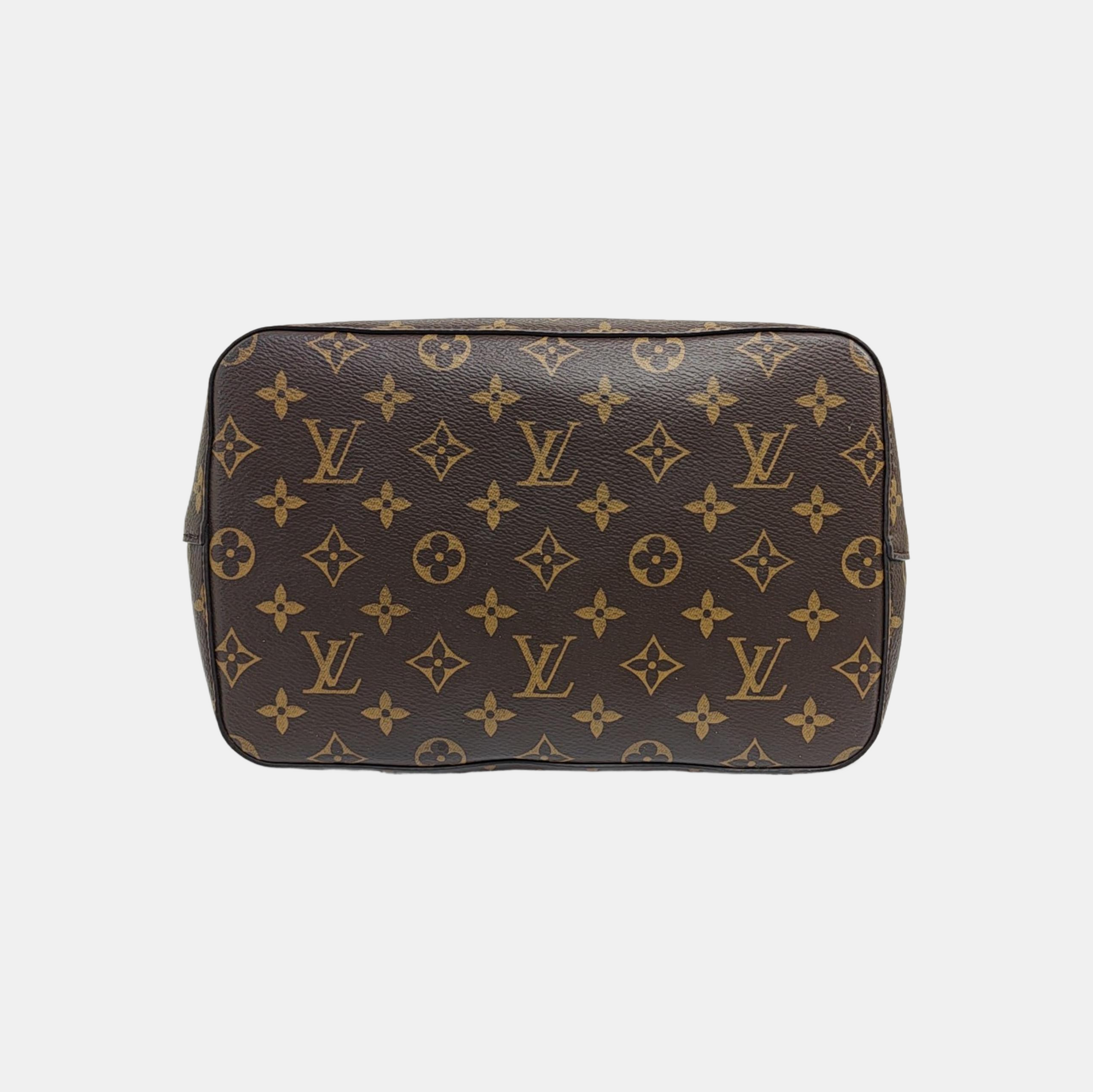 NÉONOÉ MM Monogram Coated Canvas Brown