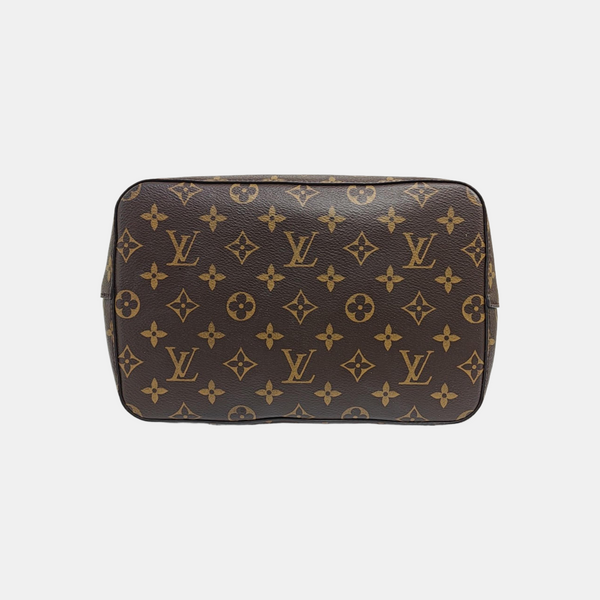 NÉONOÉ MM Monogram Coated Canvas Brown