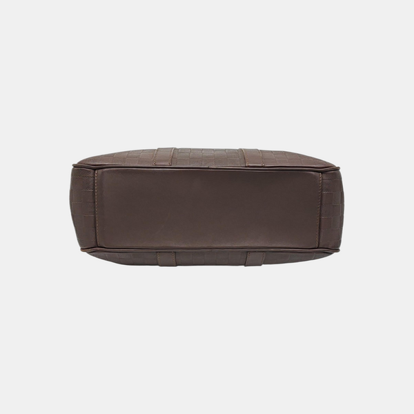 TADAO PM Damier Ebene Calfskin Brown