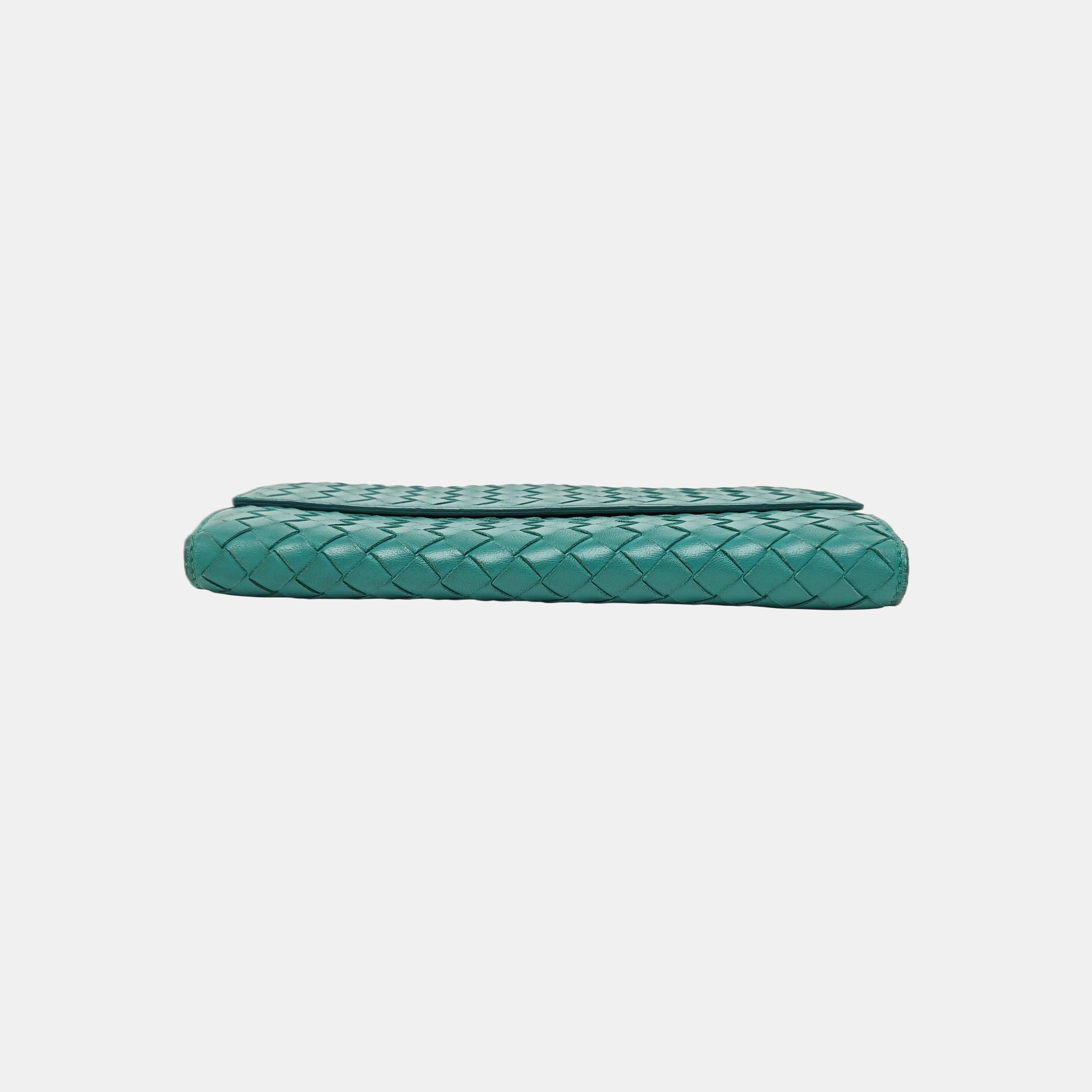 Lambskin Wallet Green