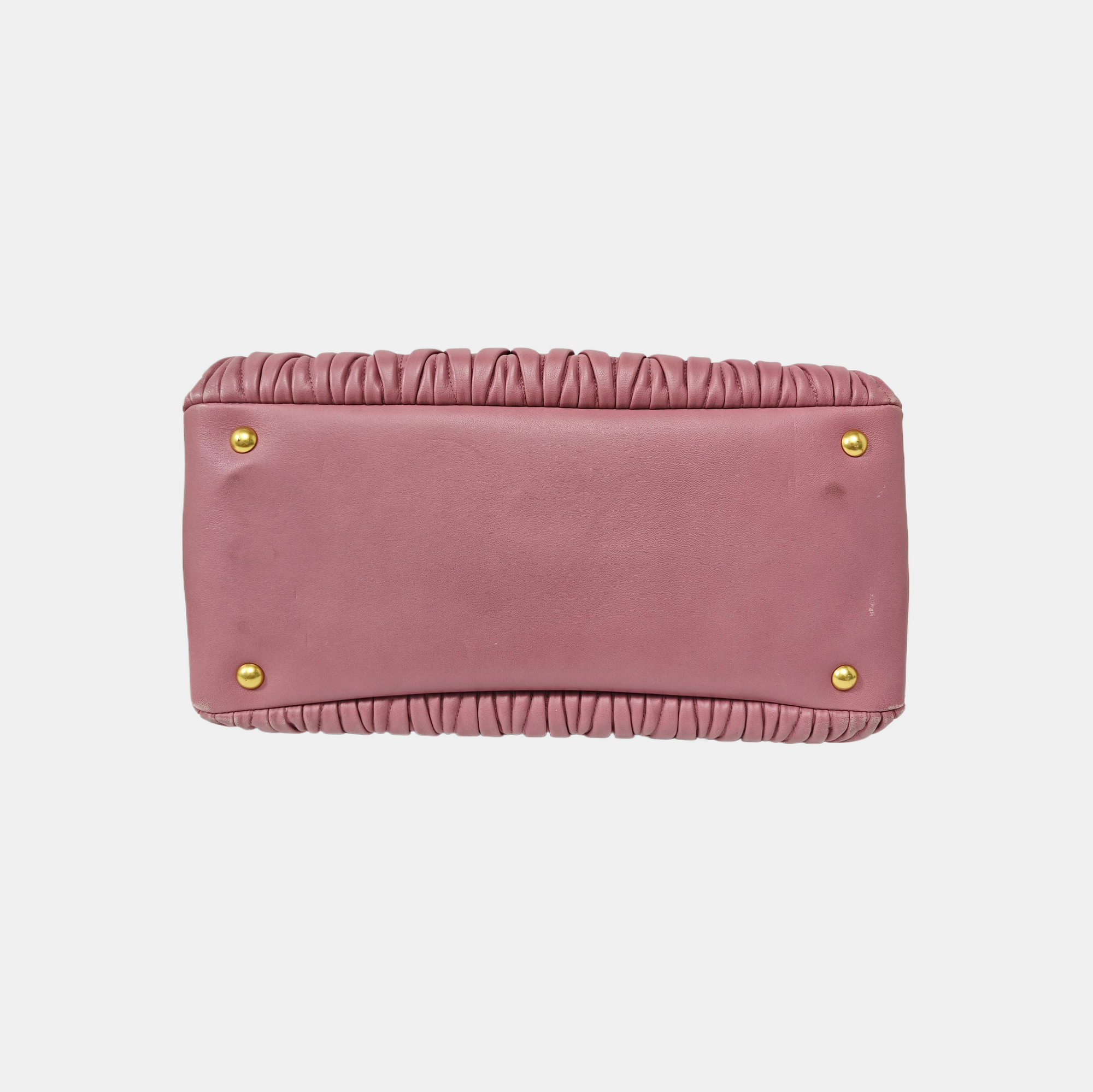 Quilted Lambskin Shoulder Bag Beige