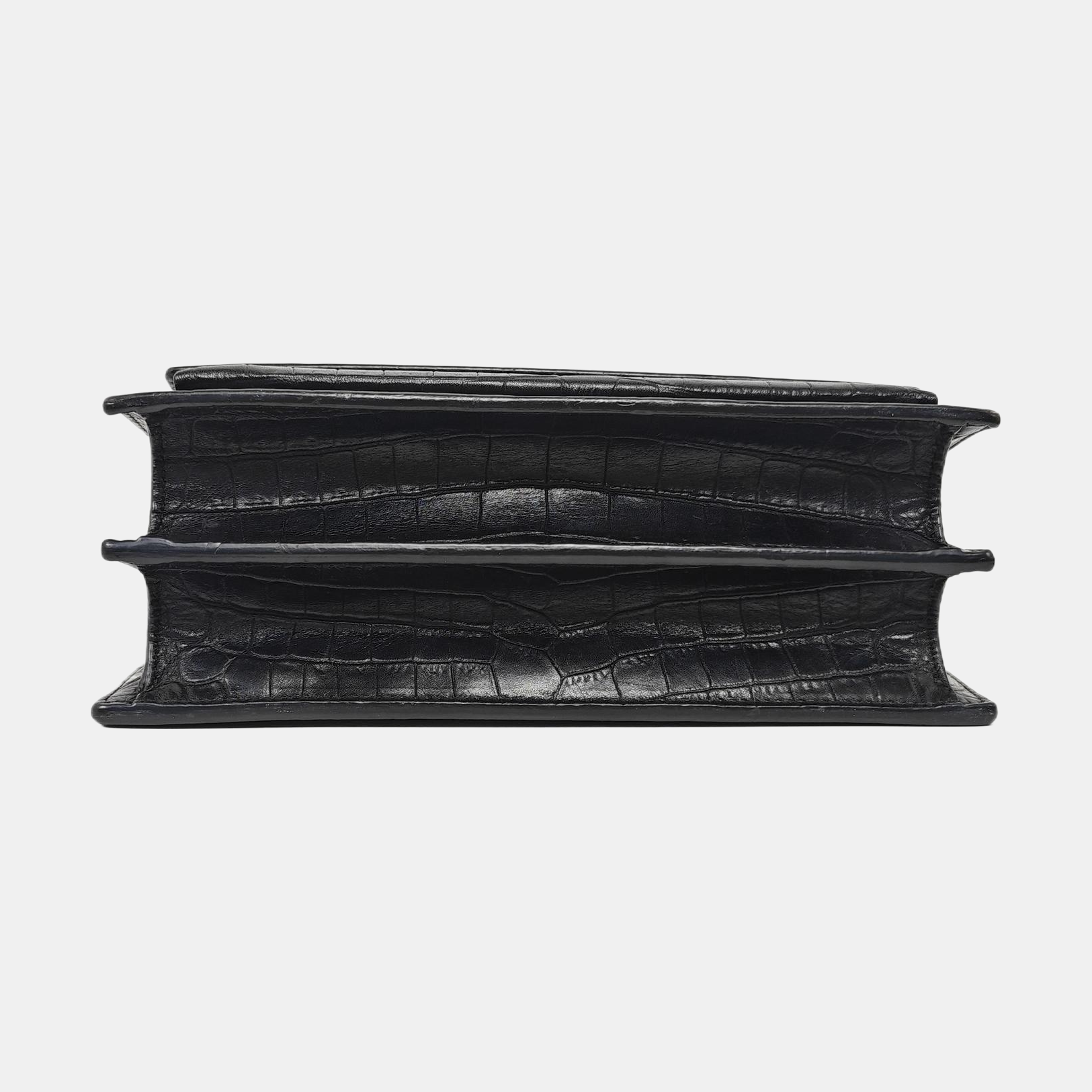 SUNSET Medium Calfskin Black
