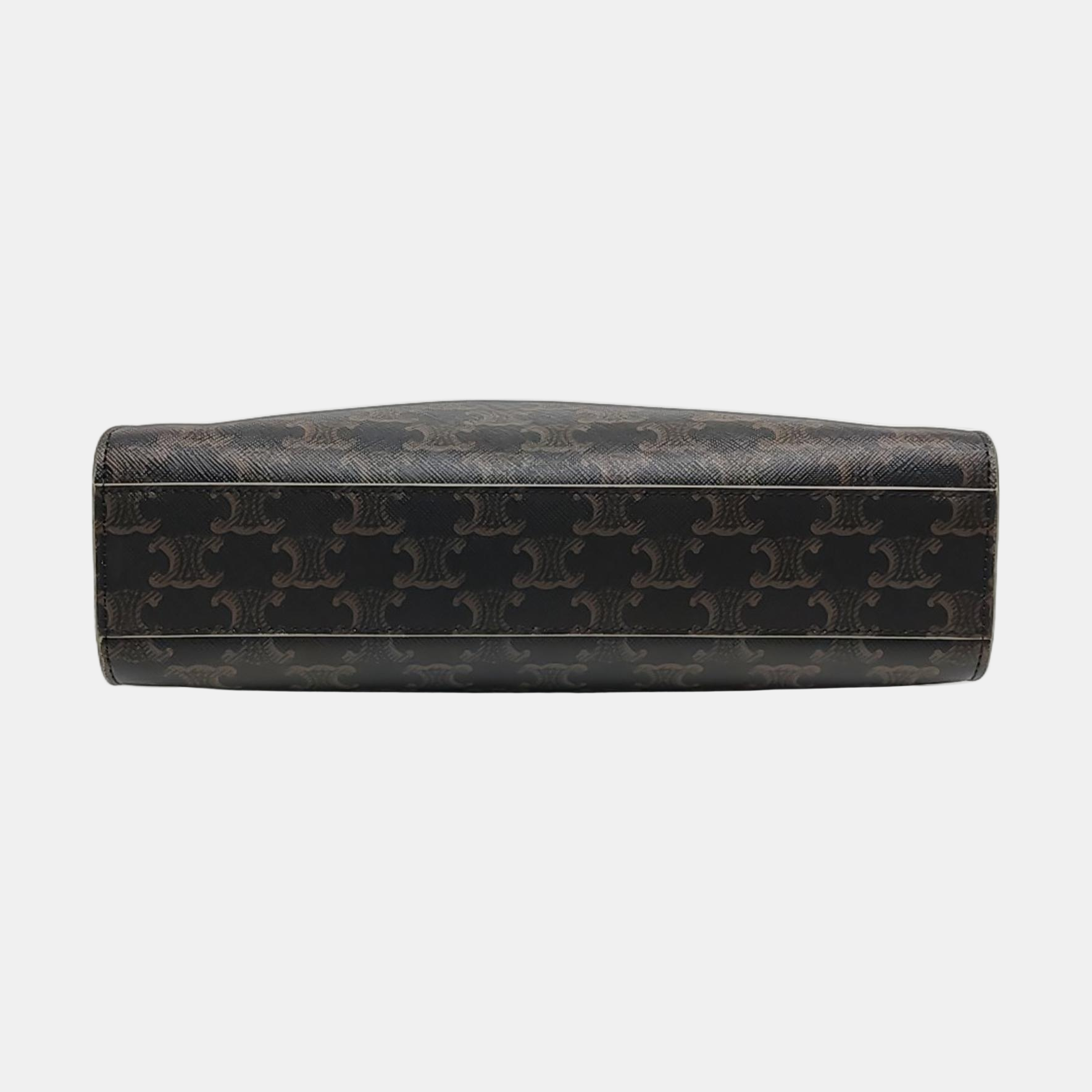 CABAS CELINE Small Coated Canvas Black