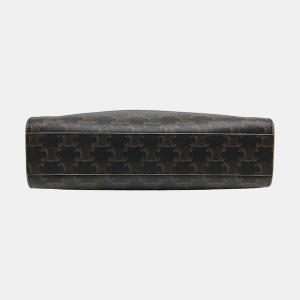CABAS CELINE Small Coated Canvas Black