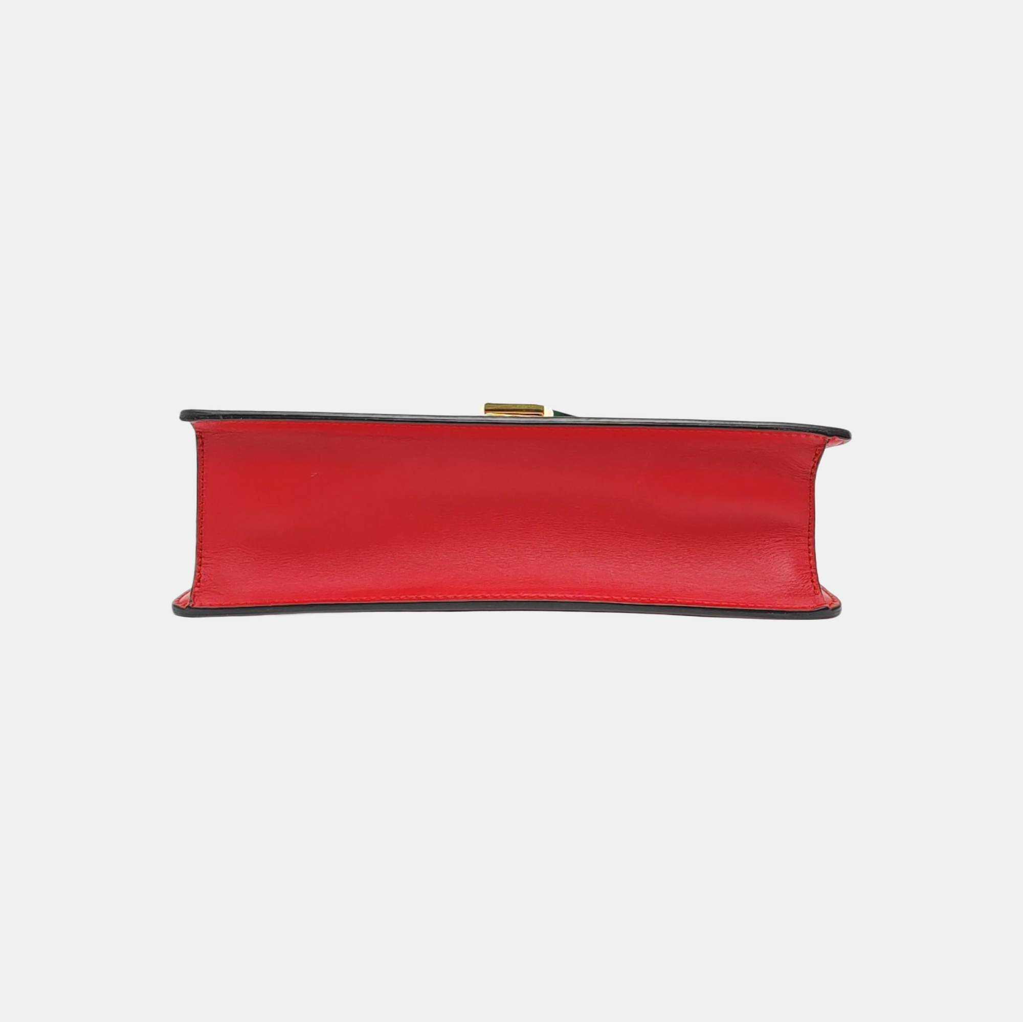 Sylvie Small Calfskin Red