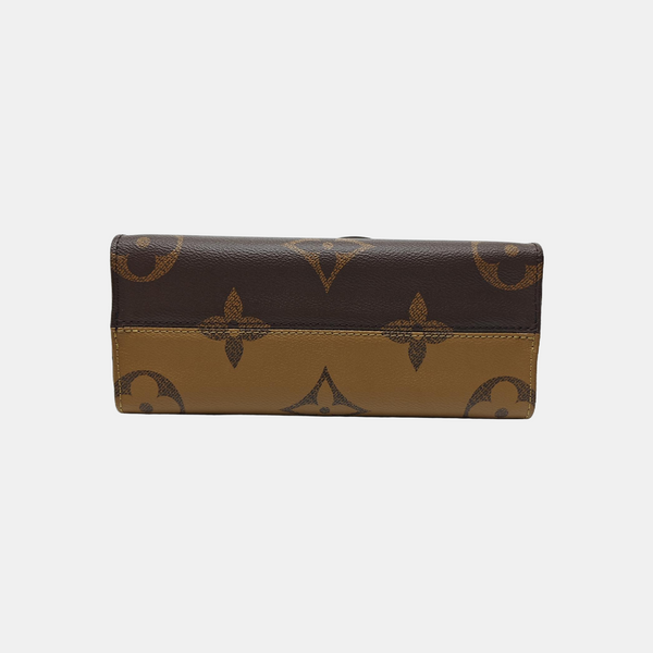 ONTHEGO PM Monogram Coated Canvas Brown