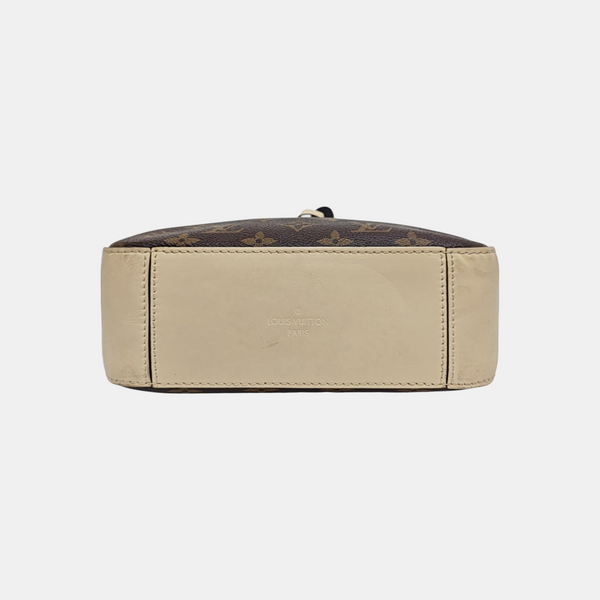 SAINTONGE Monogram Coated Canvas Brown