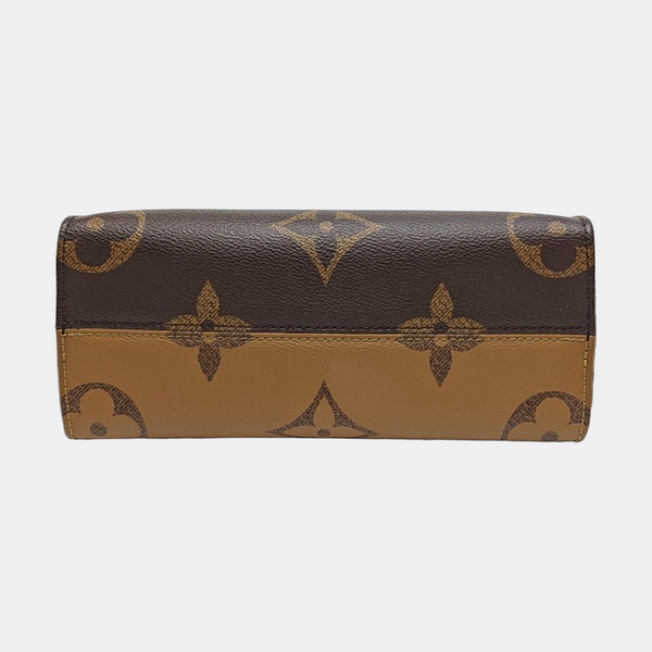 ONTHEGO PM Monogram Coated Canvas Brown