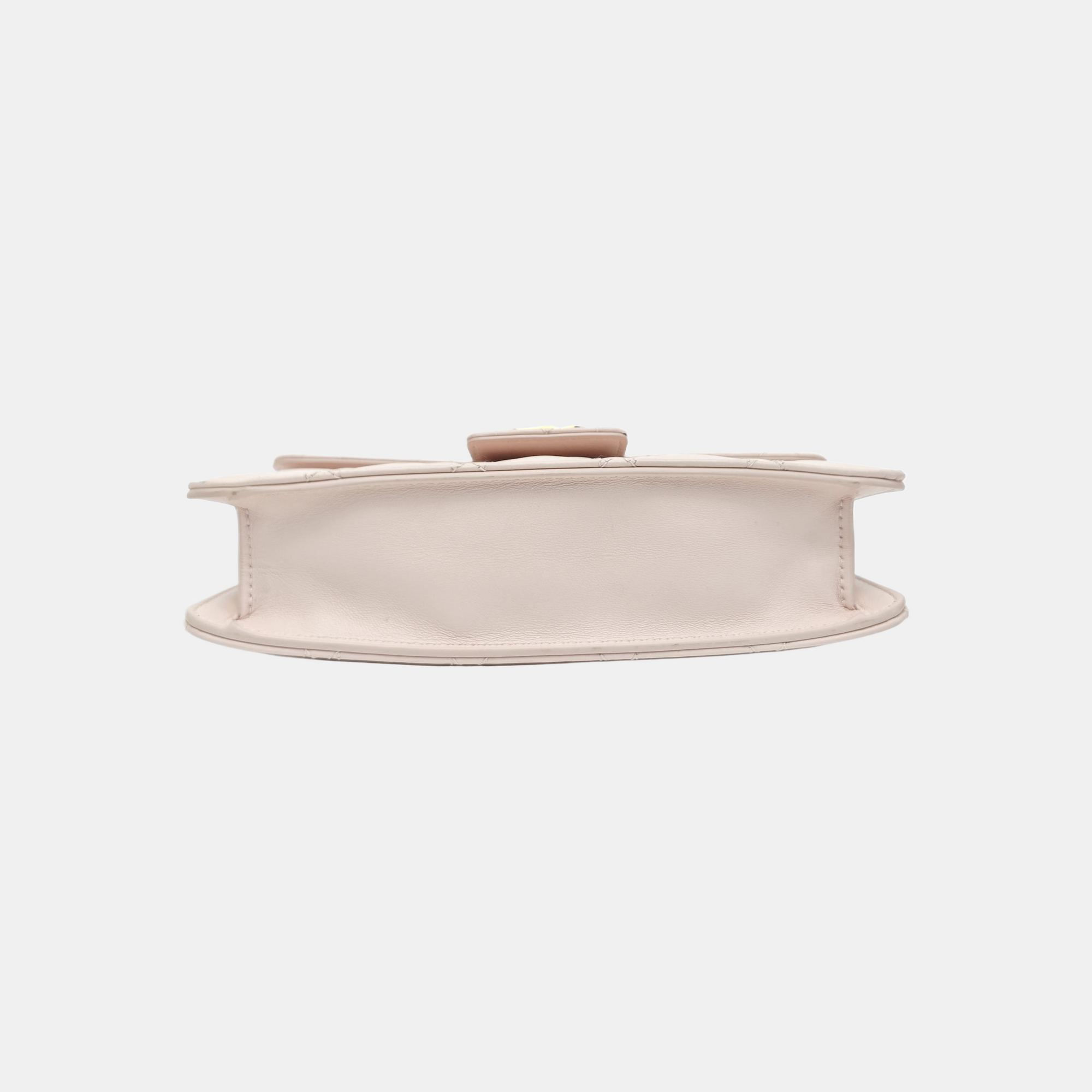 Jolie Top Handle Mini Cannage Lambskin Pink